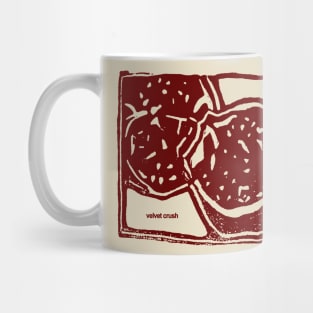 Velvet Crush / 90s Aesthetic Record Sleeve Design Mug